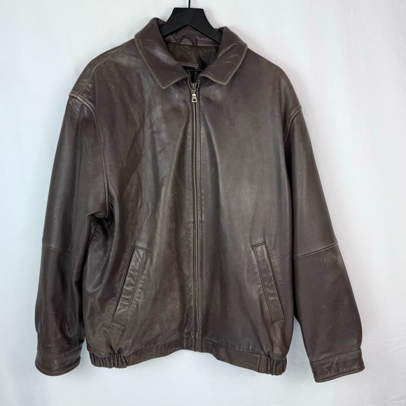 Jos. A. Bank Other - Jos. A. Bank Light Brown Leather Jacket